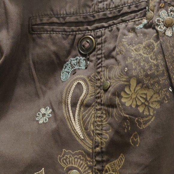 MEXX Brown with Floral Print Wide Pants - Picture 3 of 10